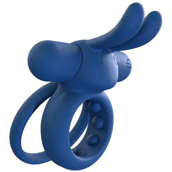 Ohare (Black | Blue | Green) – Rechargeable Silicone Rabbit Vibrating Cock Ring > Cock Ring > Vibrating - Tophatter Daily Deals