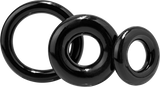 RingO X3 Cock Rings Mixed Pack - Black > Cock Ring > Sets - Tophatter Daily Deals