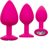 Cheeky Gems – Anal Training Kit with Three Graduated Anal Plugs > Anal Range > Butt Plug Kits - Tophatter Daily Deals