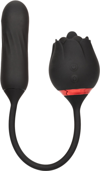 French Kiss Elite Lover – Vibrating and Rotating Bullet Teaser Vibrator with 10 Functions > Sex Toys For Ladies > Clitoral Vibrators and Stimulators - Tophatter Daily Deals