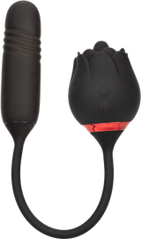 French Kiss Elite Romeo – Flickering Teaser and Thrusting Bullet Vibrator with 10 Functions > Vibrators > Ladies > Clitoral Vibrators and Stimulators - Tophatter Daily Deals
