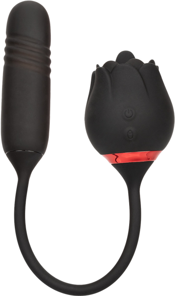 French Kiss Elite Romeo – Flickering Teaser and Thrusting Bullet Vibrator with 10 Functions > Vibrators > Ladies > Clitoral Vibrators and Stimulators - Tophatter Daily Deals