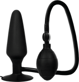 Colt XXL Pumper Plug Black Silicone Inflatable Anal Plug with Squeeze Bulb and Quick Release Valve > Anal Range > Tunnel and Stretchers - Tophatter Daily Deals