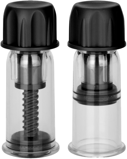 Colt Nipple Pro-Suckers (Black) – Adjustable Suction Nipple Clamps > Sex Toys > Nipple Suckers - Tophatter Daily Deals