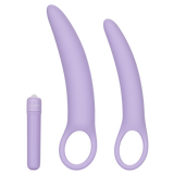 Isabelle Set of 2 Vibrating Silicone Dilators – Ergonomic Vaginal Dilators > Sex Toys > Dilators - Tophatter Daily Deals