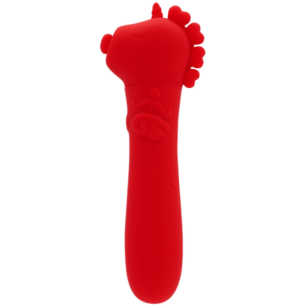 Unihorn Cupid's Beau (Red) – Silicone USB Bullet Vibrator with 10 Speeds > Sex Toys For Ladies > Clitoral Vibrators and Stimulators - Tophatter Daily Deals