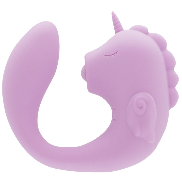 Ocean Peak Unihorn C-Horse Marina – Silicone Oscillating Tongue Vibrator > Vibrators > Unconventional - Tophatter Daily Deals