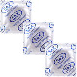 Sax Regular Condoms – 53mm Nominal Width Smooth Latex Condoms Bulk Pack 144 > Essentials > Condoms - Tophatter Daily Deals