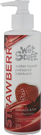 Wet Stuff Strawberry – Water-Based Flavoured Lubricant > Lube > Flavoured - Tophatter Daily Deals