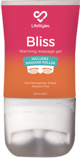 Bliss Warming Massage Gel 120ml – Sensual Massage Gel with Built-In Rollers > Essentials > Massage Oil - Tophatter Daily Deals