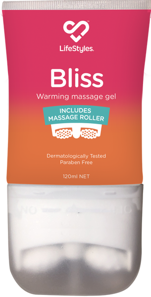 Bliss Warming Massage Gel 120ml – Sensual Massage Gel with Built-In Rollers > Essentials > Massage Oil - Tophatter Daily Deals
