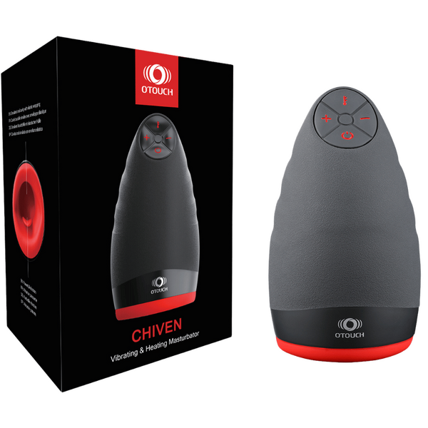 Chiven 2 (Black) – Heating Vibrating Masturbator > Sex Toys For Men > Masturbators > Vibrating - Tophatter Daily Deals
