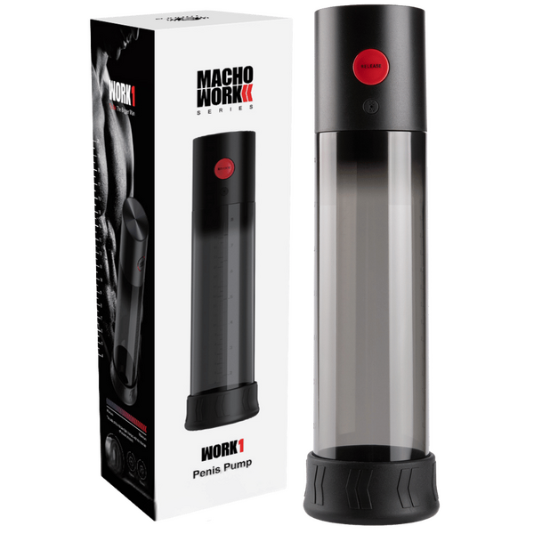 Macho Work 1 – Luxury Stepless Suction Penis Pump > Pumps > Penis Pumps Electric - Tophatter Daily Deals