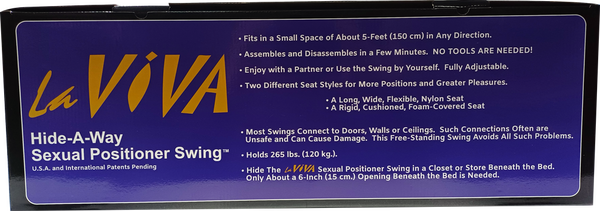LaViva Hide-A-Way – Free Standing Sexual Positioner Swing > Sex Toys > Swings & Slings - Tophatter Daily Deals