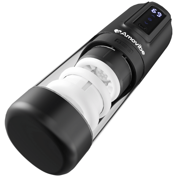 Porsha Automatic Masturbator – Vibrating and Heating Male Pleasure Device > Sex Toys For Men > Masturbators Premium - Tophatter Daily Deals