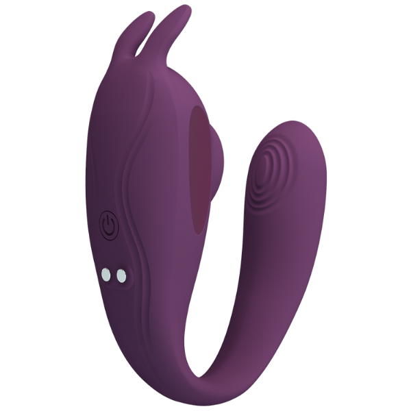Shey Byzantium – App Control Ergonomic C-Shape G-Spot and Clitoral Vibrator > Vibrators > Ladies > Clitoral Vibrators and Stimulators - Tophatter Daily Deals