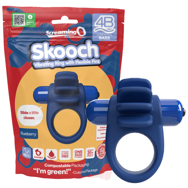 Skooch 4B Low Pitch Bass (Blueberry) > Sex Toys > Couples Toys - Tophatter Daily Deals