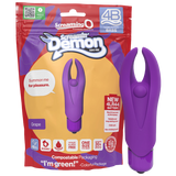 Demon 4B Low Pitch Bass – Deep-Rumbling 5-Speed Vibrator with Silicone Horns > Vibrators > Mini Vibrators - Tophatter Daily Deals