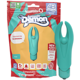 Demon 4B Low Pitch Bass – Deep-Rumbling 5-Speed Vibrator with Silicone Horns > Vibrators > Mini Vibrators - Tophatter Daily Deals