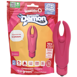 Demon 4B Low Pitch Bass – Deep-Rumbling 5-Speed Vibrator with Silicone Horns > Vibrators > Mini Vibrators - Tophatter Daily Deals