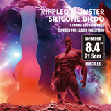 Hercules 8.4 Inch – Sculpted Silicone Vibrator with Suction Base > Dildos > Fantasy - Tophatter Daily Deals