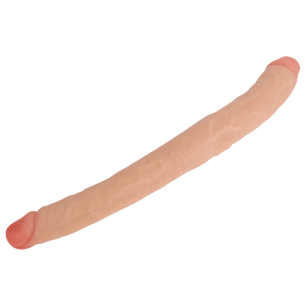 Double Trouble – Realistic Feel Dual Dildo for Anal and Vaginal Use > Dildos > Double Dildos - Tophatter Daily Deals