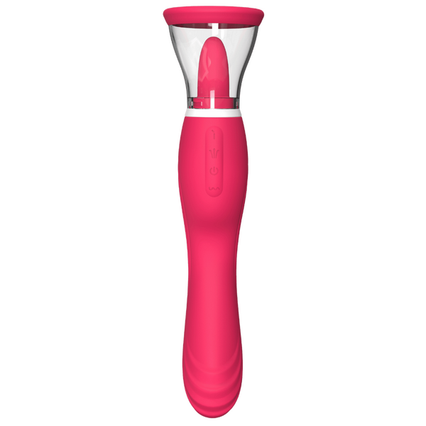 LaViva Ultimate Tickler – Multi-Function 10 Inch Tongue Licking Vibrator > Sex Toys For Ladies > Clitoral Vibrators and Stimulators - Tophatter Daily Deals