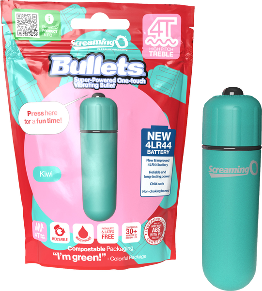 Bullets 4T High Pitch Treble (Kiwi) > Vibrators > Mini Vibrators - Tophatter Daily Deals