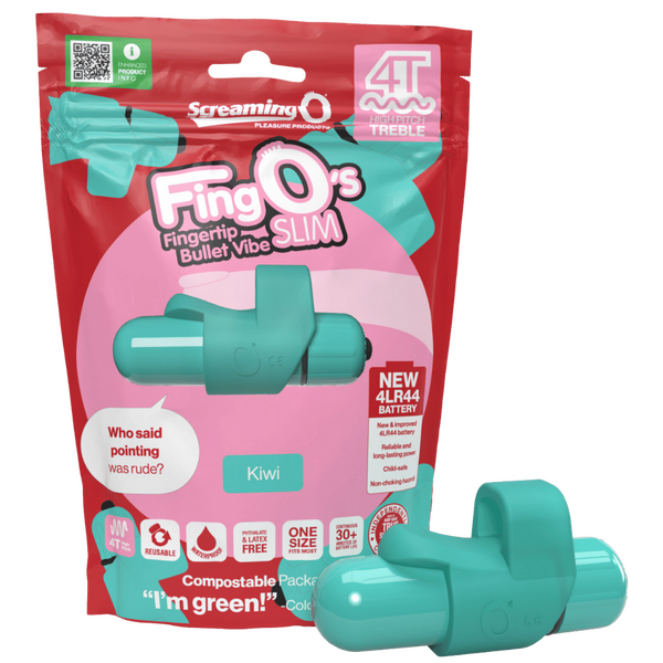 FingO's Slim 4T High Pitch Treble (Kiwi) > Cock Ring > Vibrating - Tophatter Daily Deals