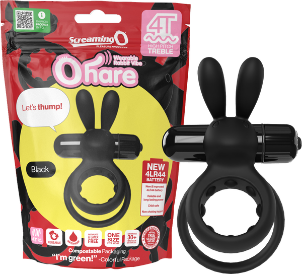 Screaming O 4T Ohare – Body-Safe Silicone Double Ring Vibrator > Sex Toys > Couples Toys - Tophatter Daily Deals