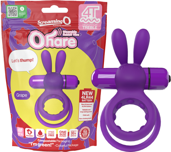 Ohare 4T High Pitch Treble (Grape) > Sex Toys > Couples Toys - Tophatter Daily Deals
