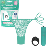 Vibrating Panty Set W/ Remote Ring 4t High Pitch Treble (Kiwi) > Sex Toys For Ladies > Panty Vibes - Tophatter Daily Deals