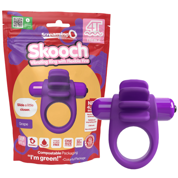 Skooch 4T High Pitch Treble – High Pitch Vibrations 5 Speeds Pulse Vibrator > Sex Toys > Couples Toys - Tophatter Daily Deals
