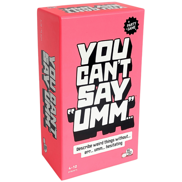 You Can't Say Umm – Party Board Game for 4-10 Players > Novelties > Card Games - Tophatter Daily Deals