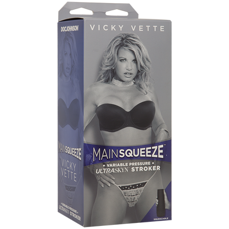 Vicky Vette Main Squeeze – Squeezable Grip Masturbator Sleeve > Sex Toys For Men > Masturbators > Pornstar - Tophatter Daily Deals
