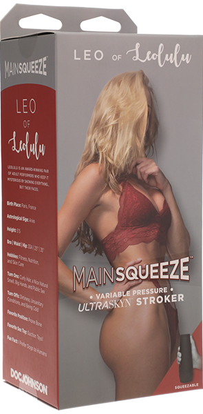 Main Squeeze Leo of Leolulu Ultraskyn Stroker Pussy with Variable Pressure and Hard Outer Case > Sex Toys For Men > Masturbators > Pornstar - Tophatter Daily Deals
