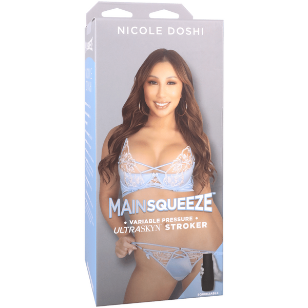 Nicole Doshi Main Squeeze Ultraskyn – Lifelike Textured Hard-Case Male Masturbator > Sex Toys For Men > Masturbators > Pornstar - Tophatter Daily Deals