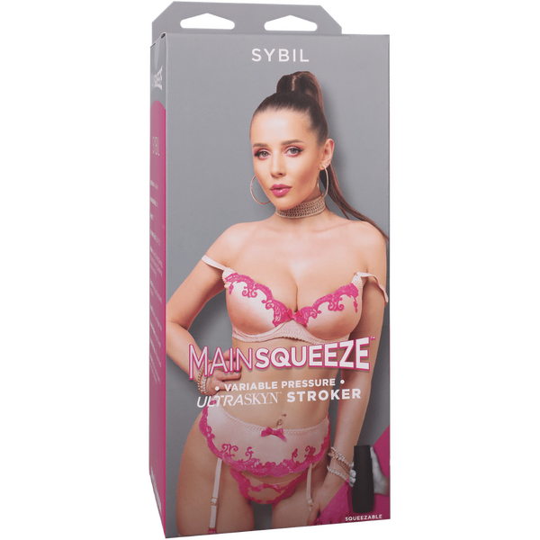 Sybil Main Squeeze Ultraskyn – Handcrafted Variable Pressure Male Masturbator > Sex Toys For Men > Masturbators > Pornstar - Tophatter Daily Deals