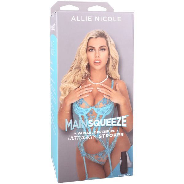 Allie Nicole Main Squeeze Ultraskyn – Variable Pressure Handheld Stroker > Sex Toys For Men > Masturbators > Pornstar - Tophatter Daily Deals