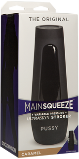 Doc Johnson Main Squeeze Original Pussy – Masturbator with Squeezable Grip and Suction Control > Sex Toys For Men > Masturbators > Manual - Tophatter Daily Deals