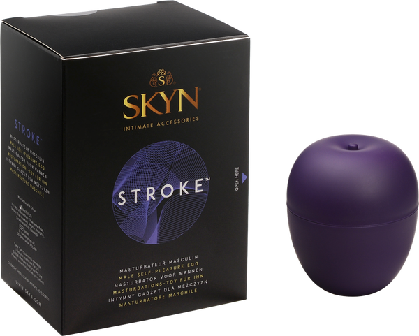 Skyn Stroke – Male Masturbation Device with Ribbed Texture and Stretchy Material > Sex Toys For Men > Masturbators Cup - Tophatter Daily Deals