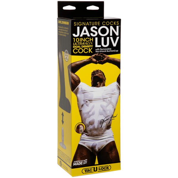 Signature Cocks Jason Luv 10 Inch ULTRASKYN Cock with Removable Suction Cup – Realistic Dildo > Dildos > Performer Replica - Tophatter Daily Deals
