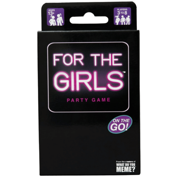 For The Girls Travel Edition – Card Game for 3-8 Players Ages 13 and Up > Novelties > Card Games - Tophatter Daily Deals