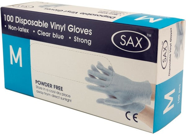 Disposable Vinyl Gloves Medium Powder-Free Clear Strong Vinyl Protective Gloves > Bondage Gear > Medical Instruments - Tophatter Daily Deals