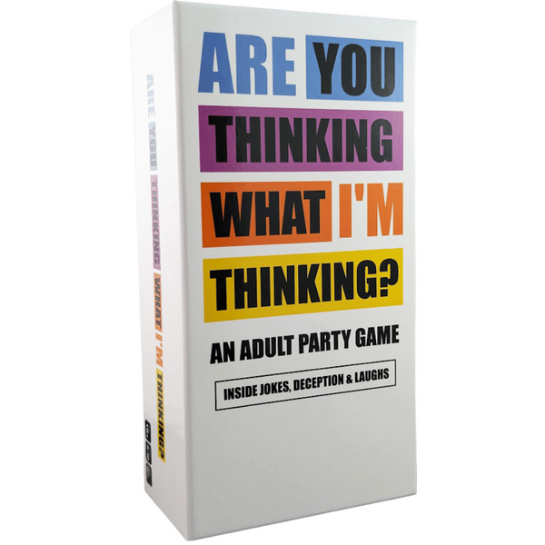 Are You Thinking What I'm Thinking? – Team-Based Party Word Game > Novelties > Card Games - Tophatter Daily Deals