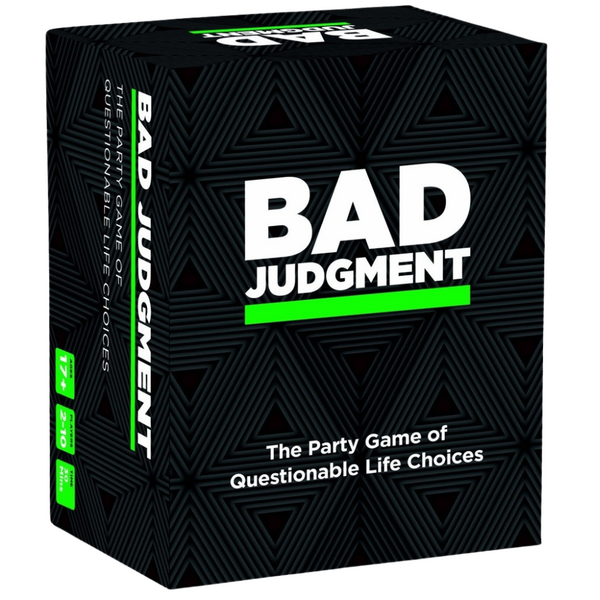 Bad Judgment – Party Game for 3+ Players Aged 17 and Up > Novelties > Card Games - Tophatter Daily Deals