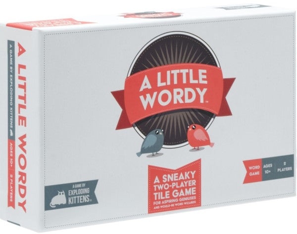 A Little Wordy – Tile-Unscrambling Word Game for Two Players > Novelties > Card Games - Tophatter Daily Deals