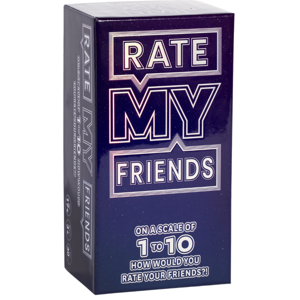 Rate My Friends – Social Party Game for 3+ Players Ages 17 and Up > Novelties > Card Games - Tophatter Daily Deals