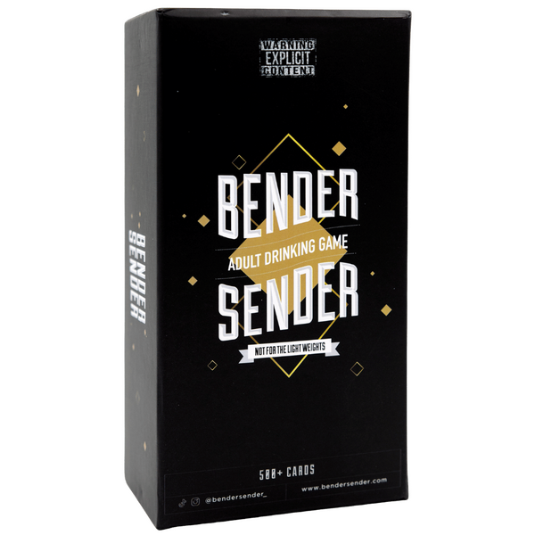 Bender Sender – Social Drinking Game for 2-10 Players Party Game > Novelties > Card Games - Tophatter Daily Deals