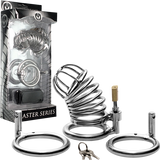 The Jail House Chastity Device – Male Locking Cage Chastity Device with Three Ring Sizes > Bondage Gear > Male Chastity - Tophatter Daily Deals